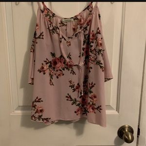 Ambiance Pink Flower Shirt